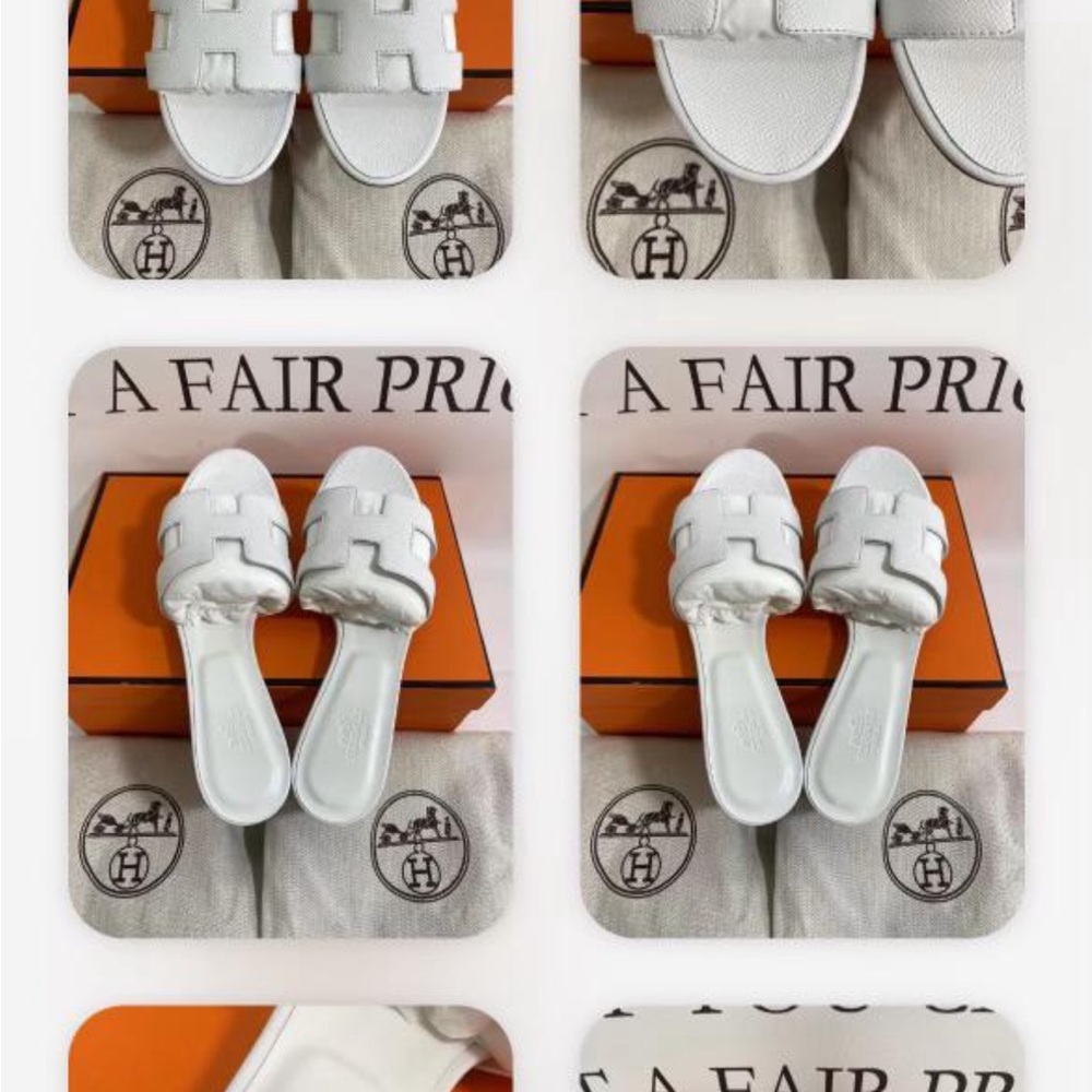 White Sandals